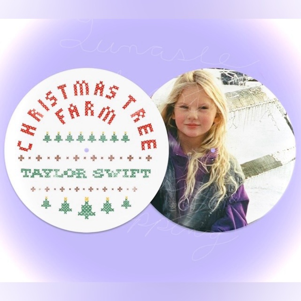 Taylor Swift Christmas Tree Farm Picture Disc